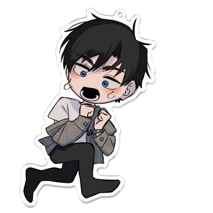 アクリルキーホルダー - 100 x 100 (mm)