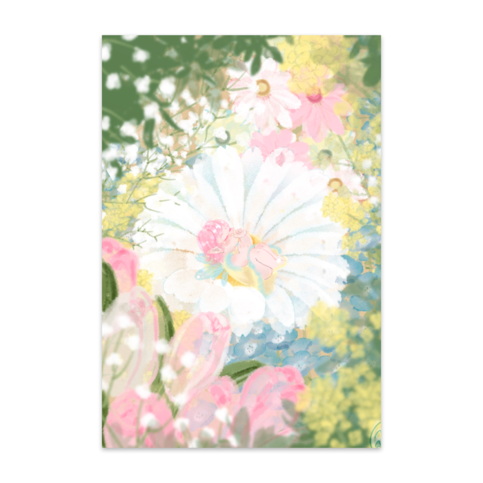 ポストカード(10枚セット) - ヴァンヌーボVGスノーホワイト195kg