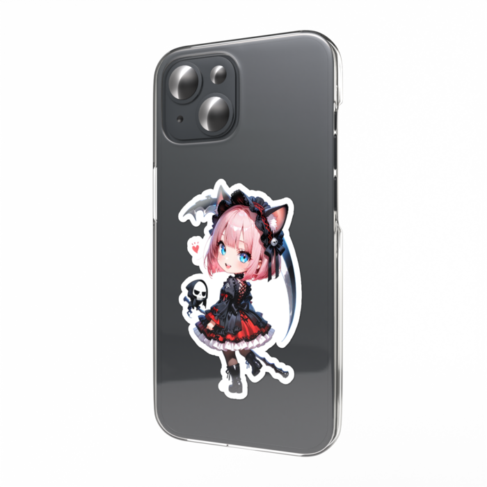 スマホステッカー そこそこ大きいニャ！