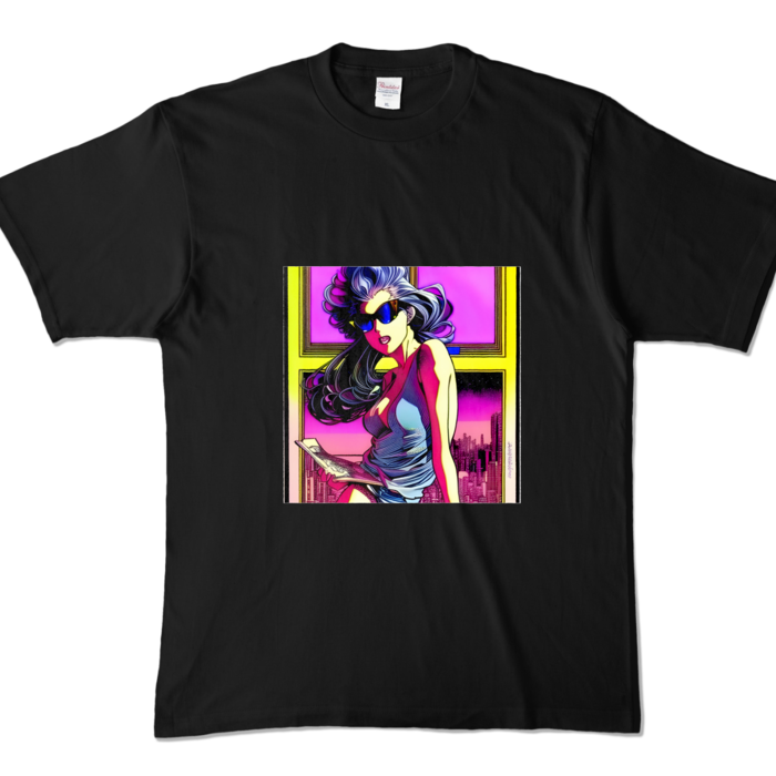 カラーTシャツ - XL - ブラック (濃色)