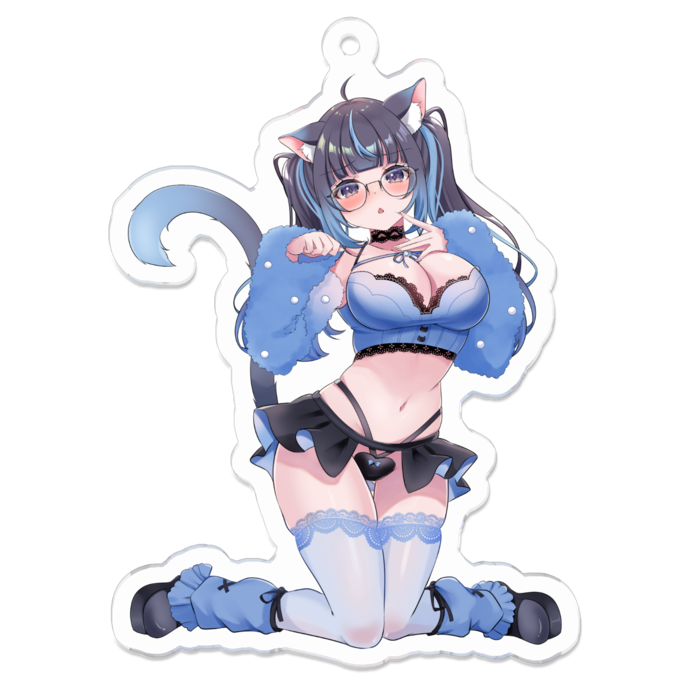 アクリルキーホルダー - 70 x 70 (mm)