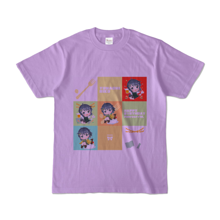 カラーTシャツ - S - ライトパープル (淡色)
