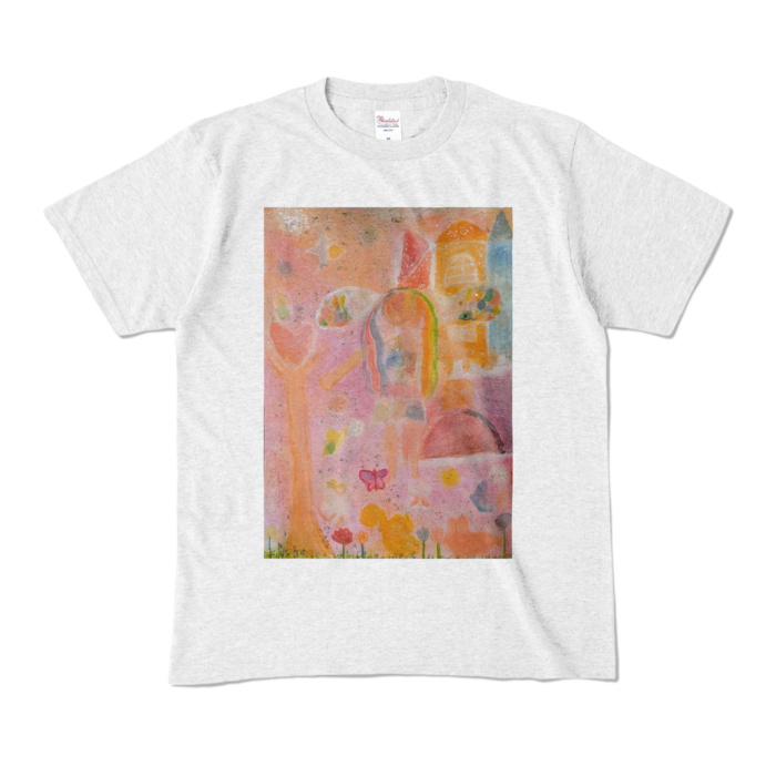 カラーTシャツ - M - アッシュ (淡色)