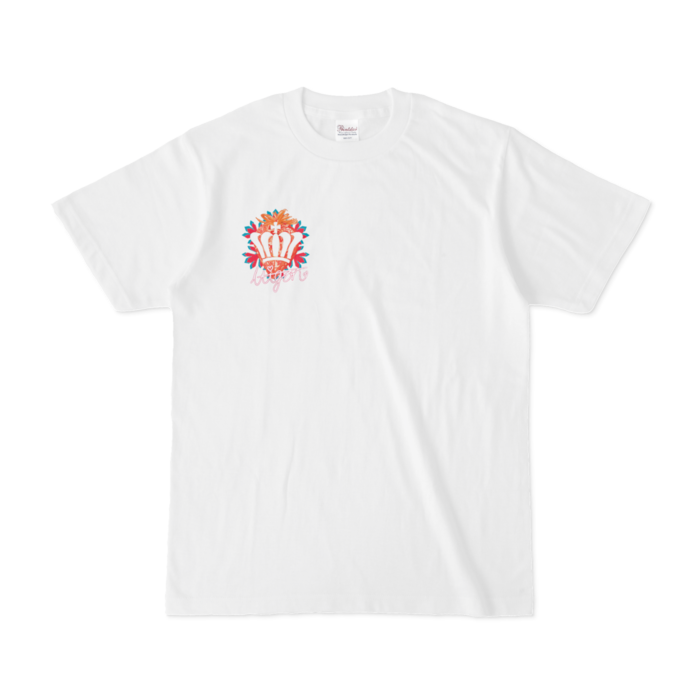 Tシャツ - S - 白(+表:ファンマ&サイン)