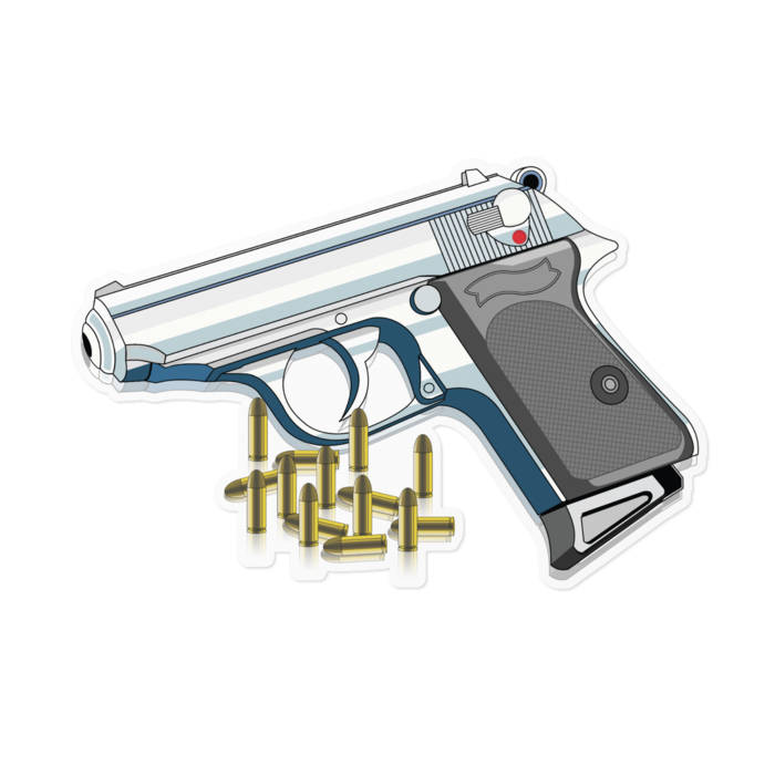 ステッカー - 160 x 160 (mm)