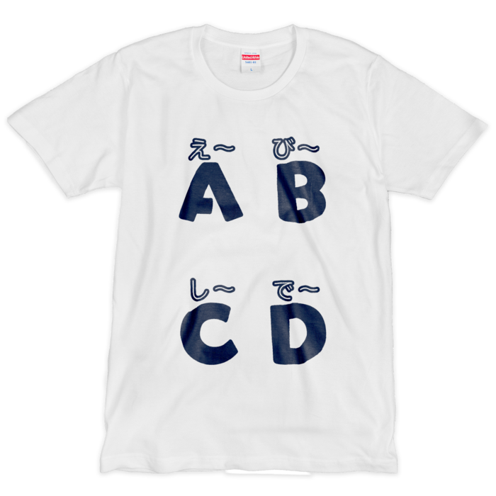 Tシャツ（シルクスクリーン印刷） - L - 1色