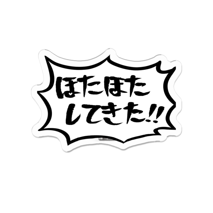 アクリルバッジ - 50 x 50 (mm)