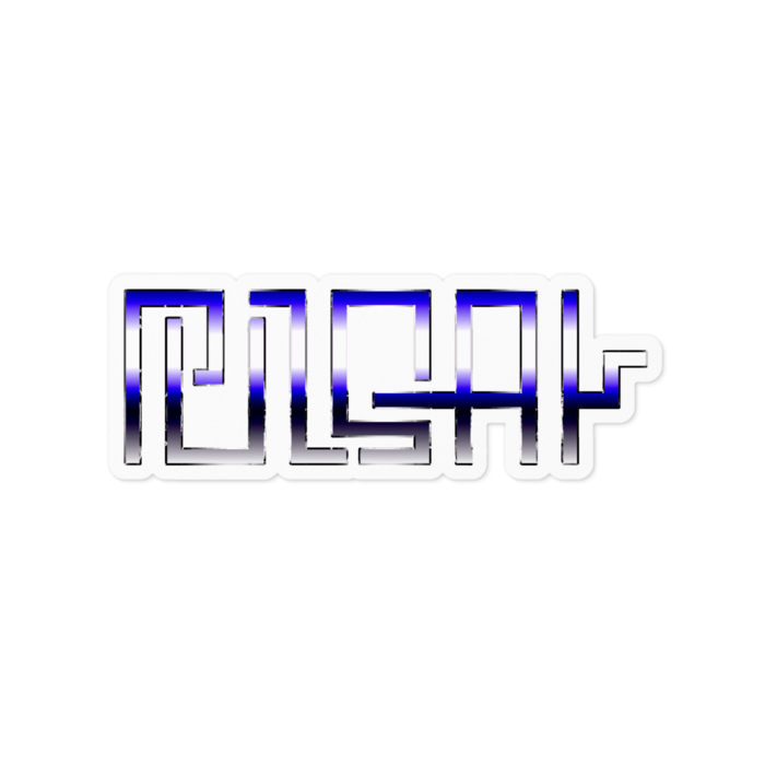 Pulsar ステッカー 紫色