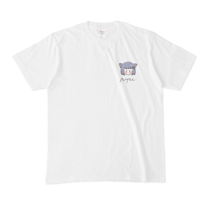 胸元ワンポイントver.Tシャツ - M - 白