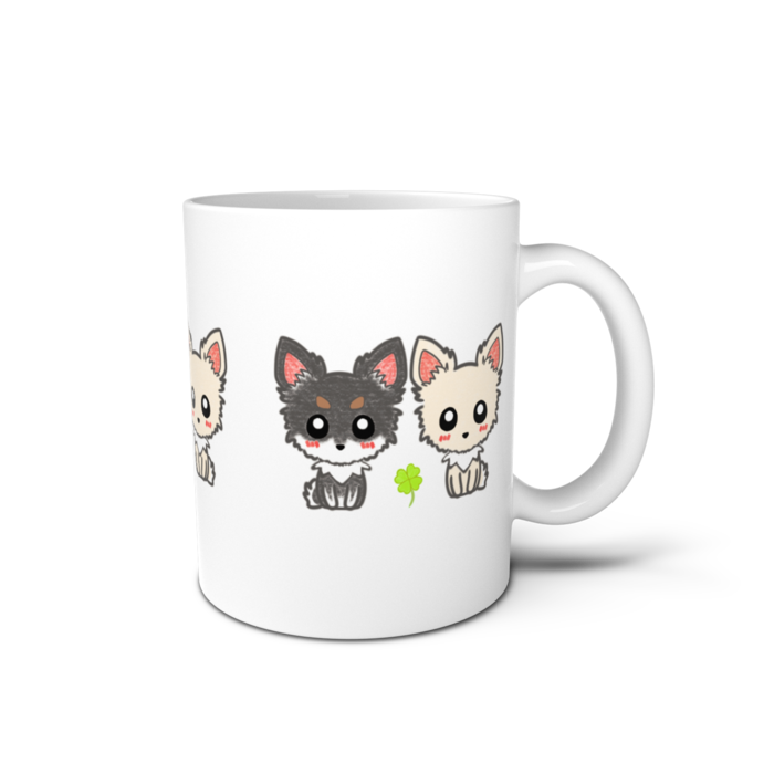 マグカップ - 直径 8 cm / 高さ 9.5 cm