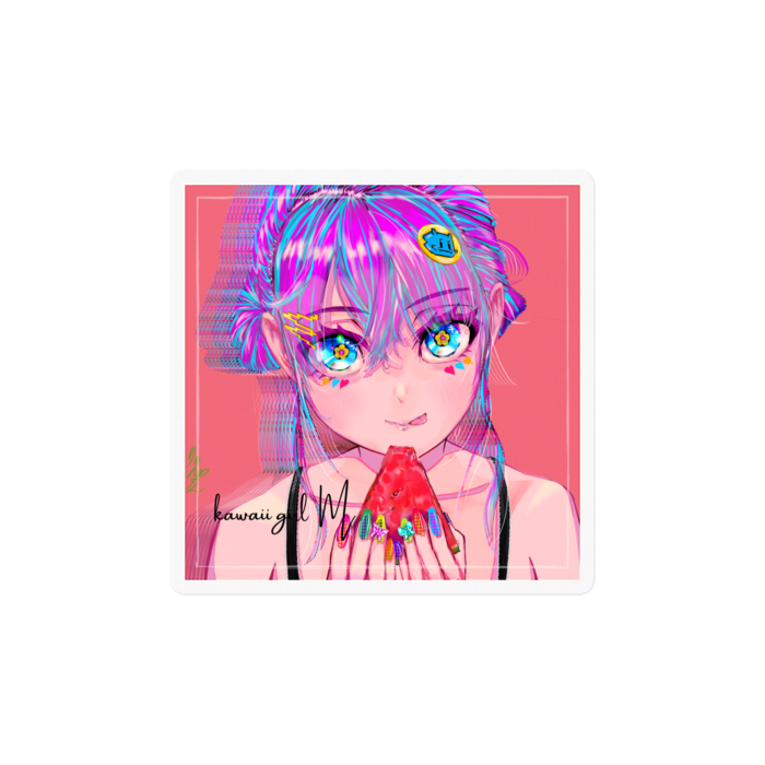 ステッカー【Sサイズ】100 x 100 (mm)