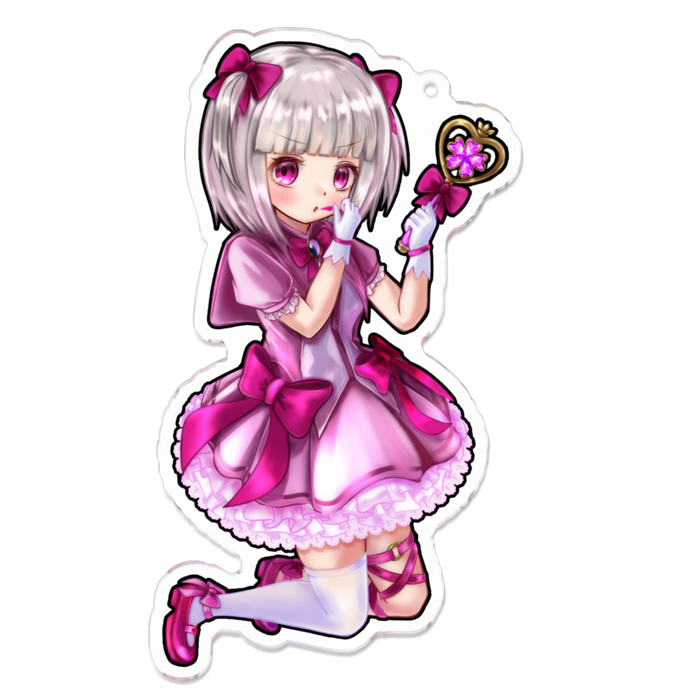 アクリルキーホルダー - 100 x 100 (mm)