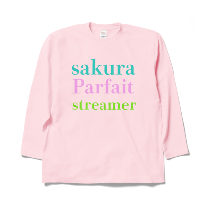 ロングスリーブTシャツ - XL - ライトピンク