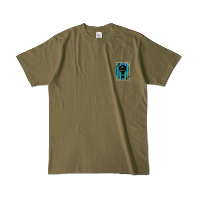 カラーTシャツ - L - オリーブ (濃色)