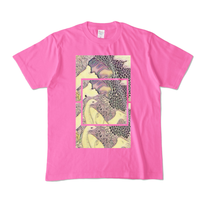 カラーTシャツ - M - ピンク (濃色)