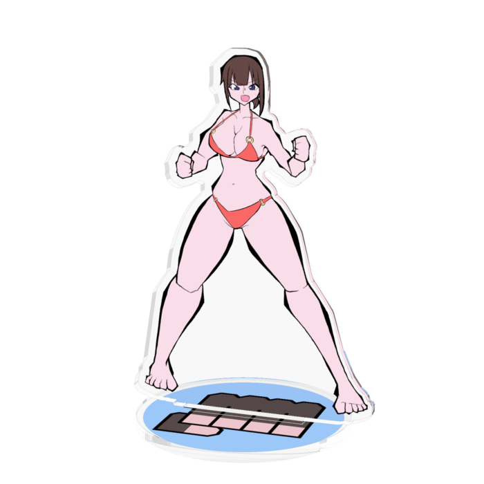 アクリルフィギュア - 100x100mm