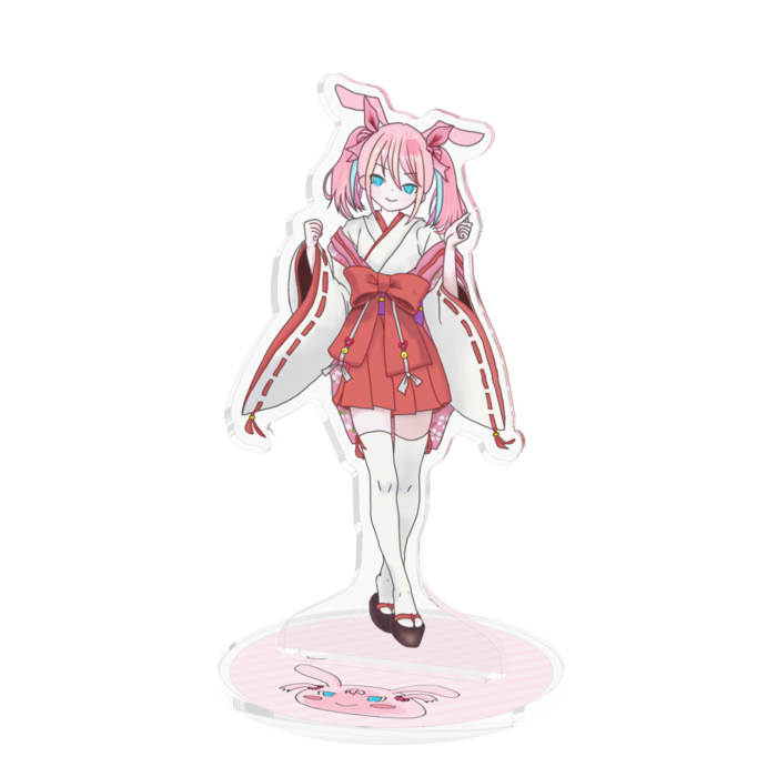 アクリルフィギュア赤( - 100x100mm
