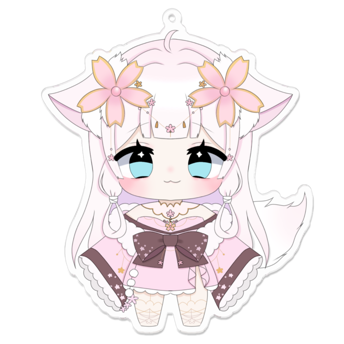 アクリルキーホルダー - 100 x 100 (mm)