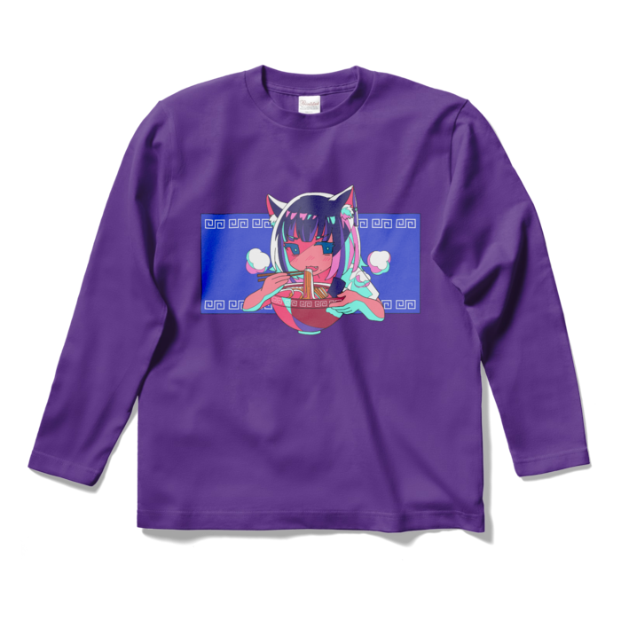 ロングスリーブTシャツ - S - パープル