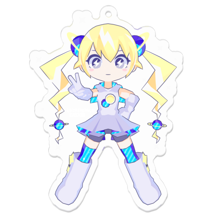 アクリルキーホルダー - 70 x 70 (mm)