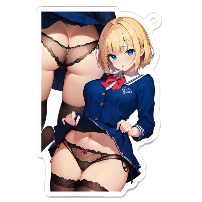 アクリルキーホルダー - 70 x 70 (mm)