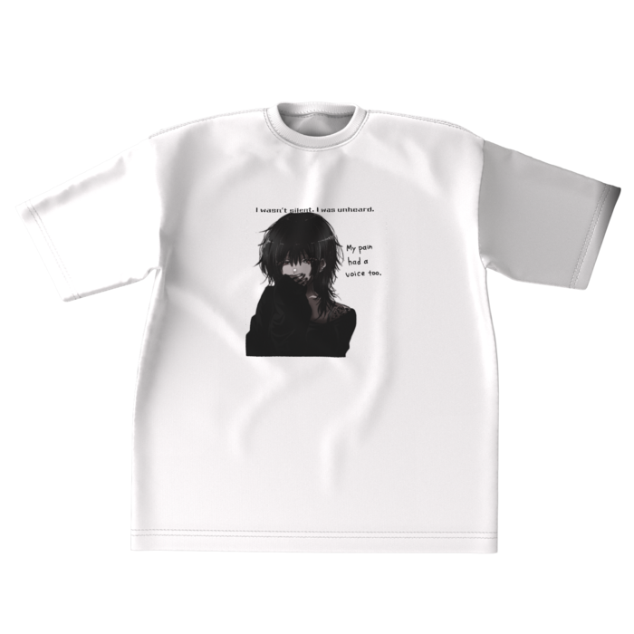 ビッグシルエットTシャツ - XL - 正面