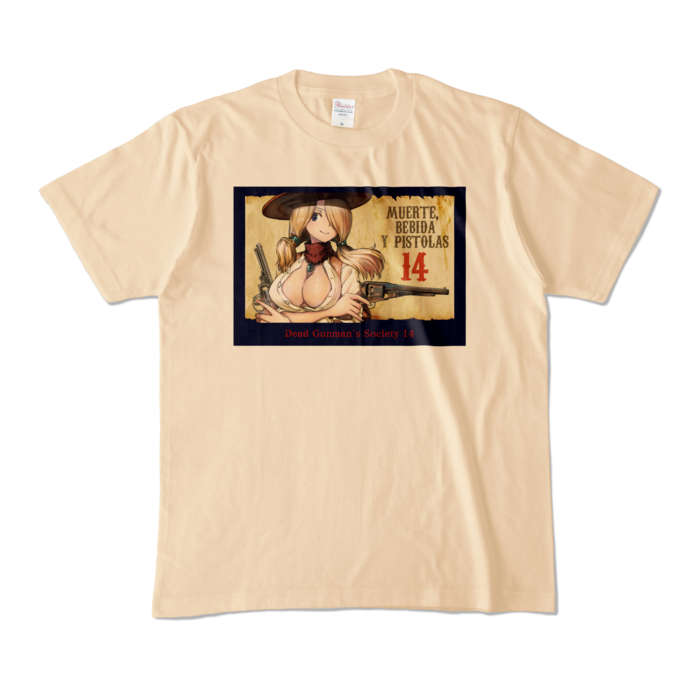 カラーTシャツ - M - ナチュラル (淡色)