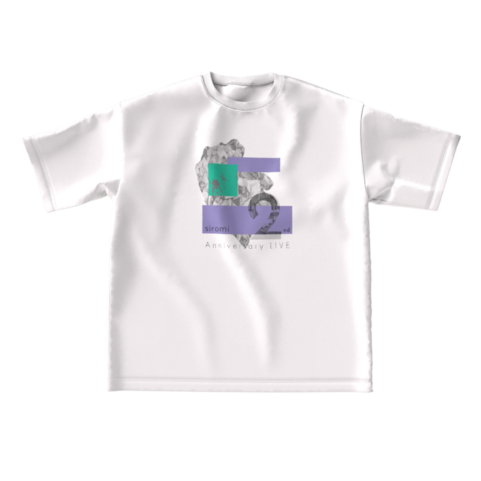 ビッグシルエットTシャツ - L - 両面