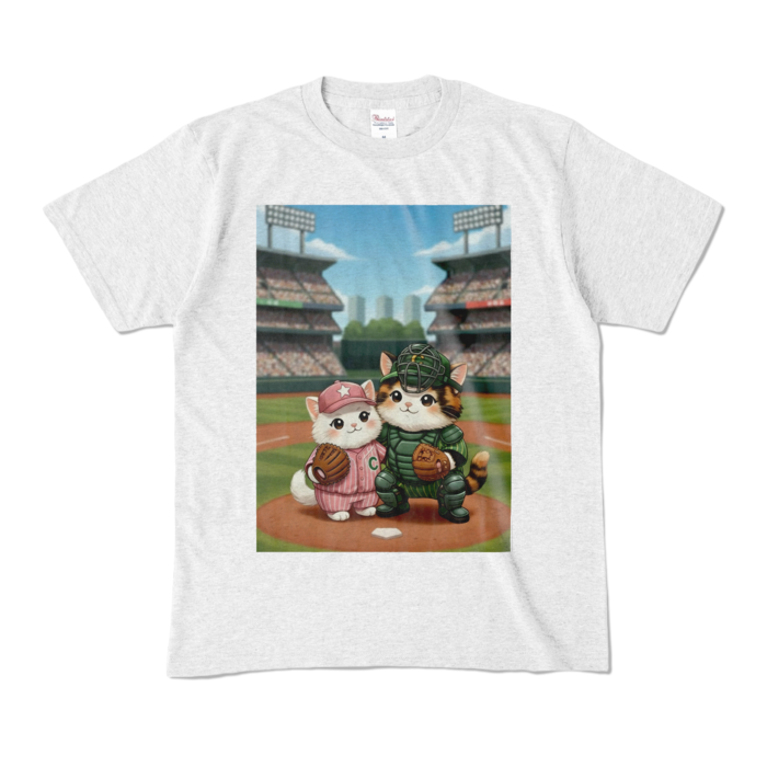 カラーTシャツ - M - アッシュ (淡色)