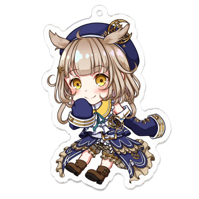 アクリルキーホルダー - 70 x 70 (mm)