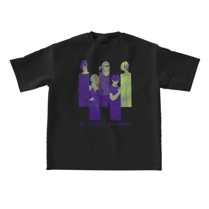 ビッグシルエットTシャツ - L - 両面