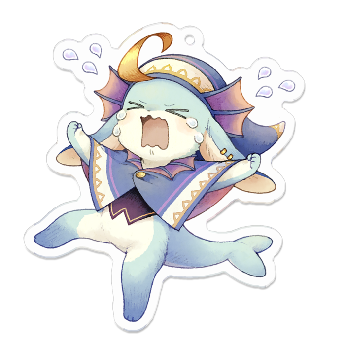 アクリルキーホルダー - 70 x 70 (mm)