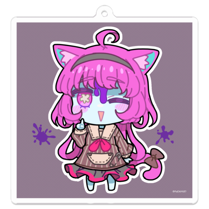 アクリルキーホルダー - 70 x 70 (mm)