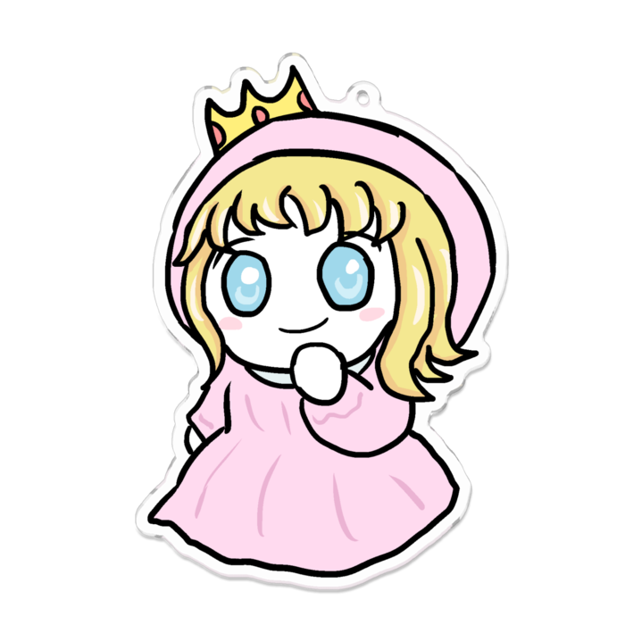 アクリルキーホルダー - 100 x 100 (mm)