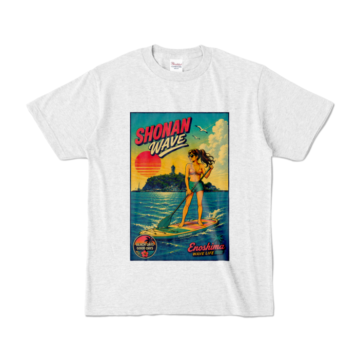 カラーTシャツ - S - アッシュ (淡色)