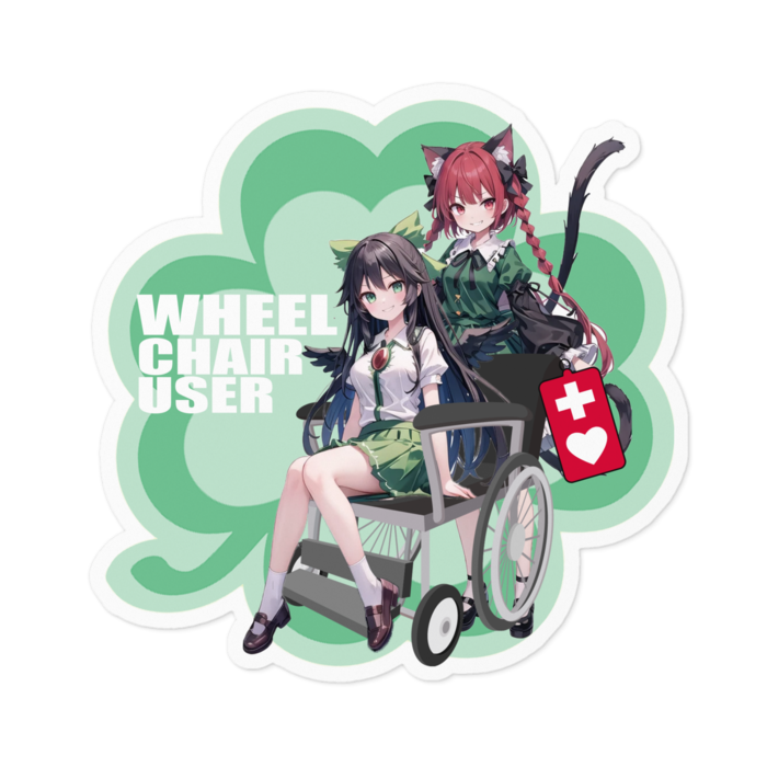 ステッカー - 100 x 100 (mm)