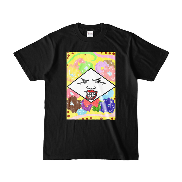 カラーTシャツ(濃色) - S - ブラック