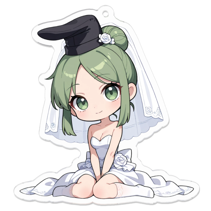 アクリルキーホルダー - 70 x 70 (mm)(キャラのみ)