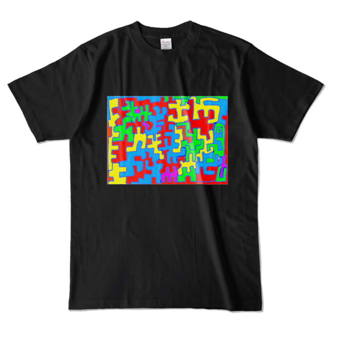 カラーTシャツ - L - ブラック (濃色)