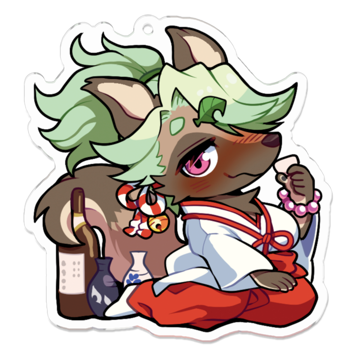 アクリルキーホルダー - 70 x 70 (mm)