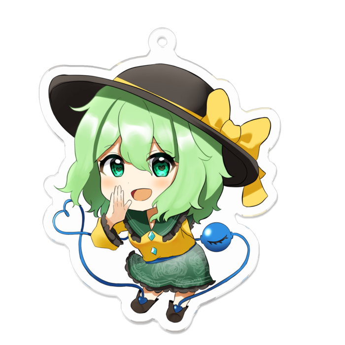 アクリルキーホルダー - 70 x 70 (mm)