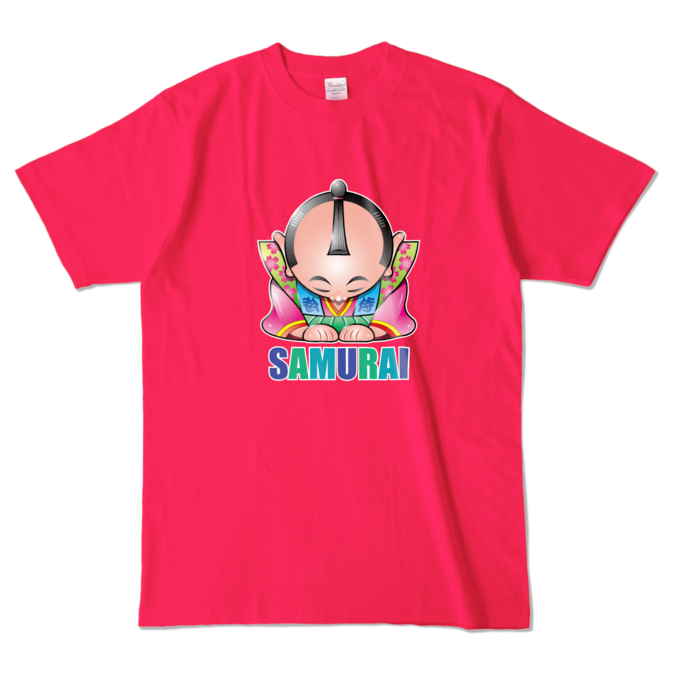 カラーTシャツ - L - ホットピンク (濃色)