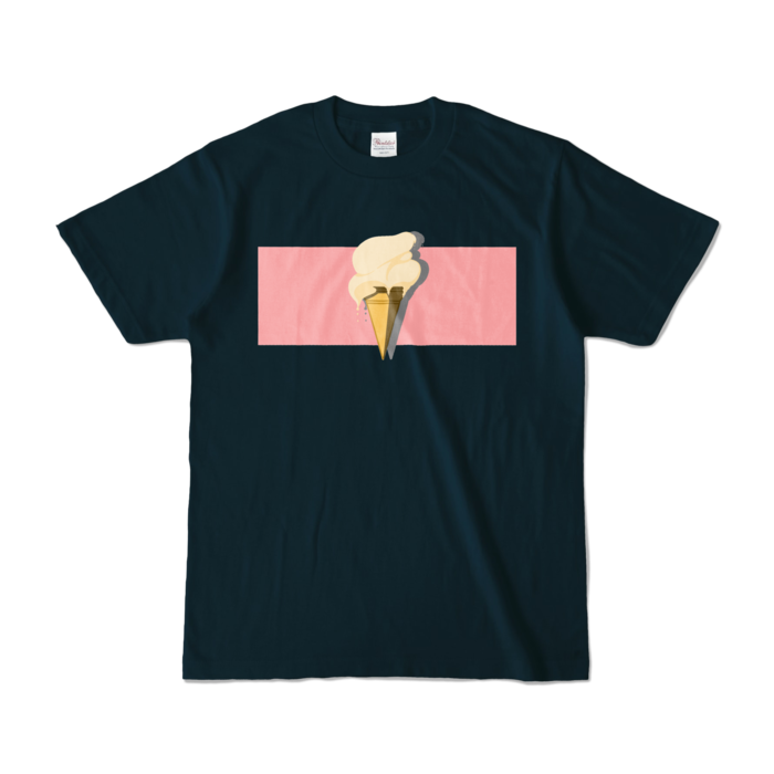 カラーTシャツ - S - ネイビー (濃色)