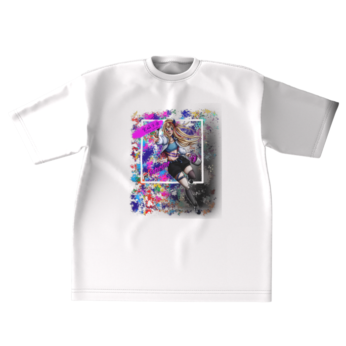 ビッグシルエットTシャツ - XL - 正面