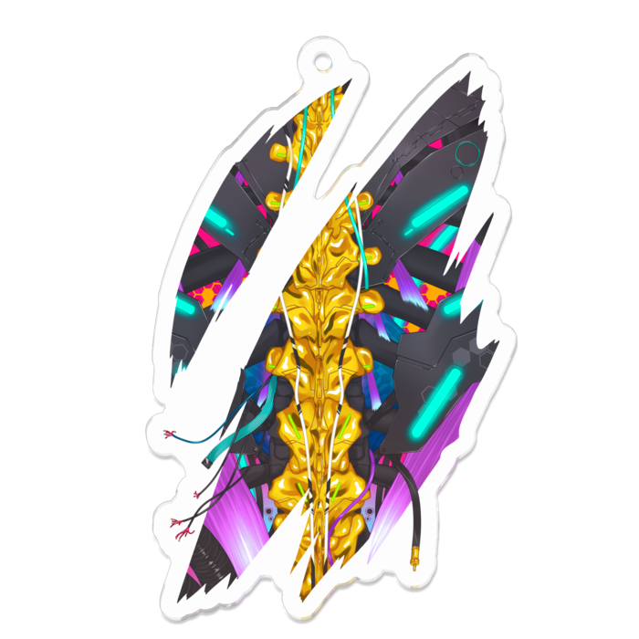 アクリルキーホルダー - 70 x 70 (mm)