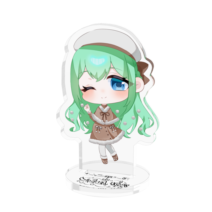 アクリルフィギュア - 50x50mm冬服