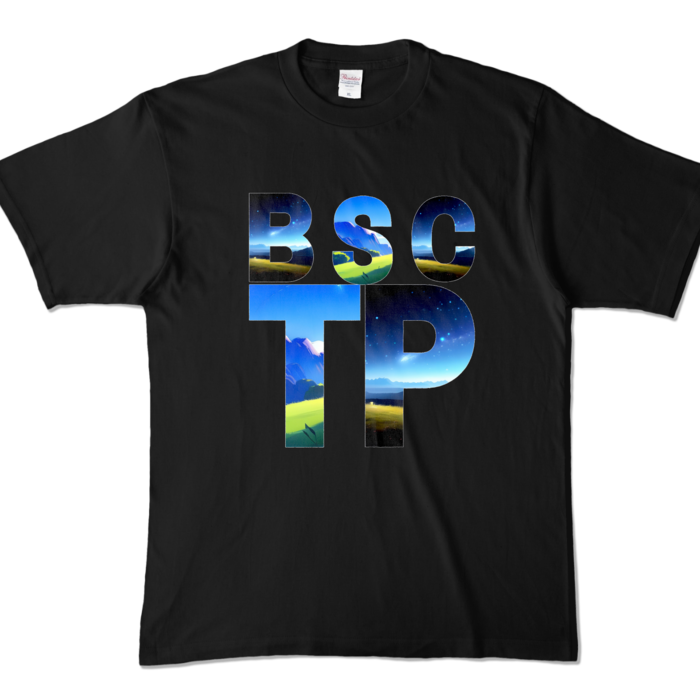 カラーTシャツ - XL - ブラック (濃色)｜Colored T-Shirt - XL - Black (Dark)