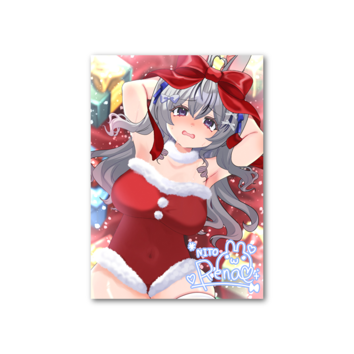 2025Xmasフォト風カード(Red)
