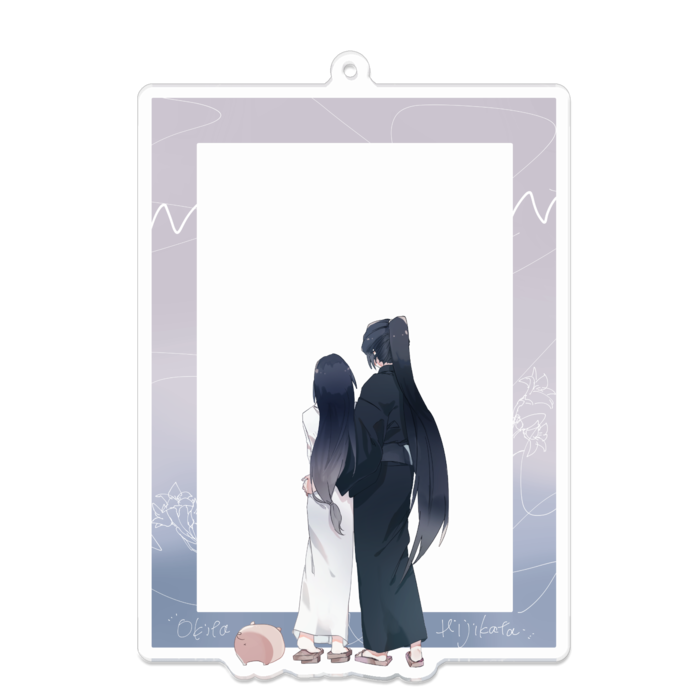 アクリルキーホルダー - 100 x 100 (mm)