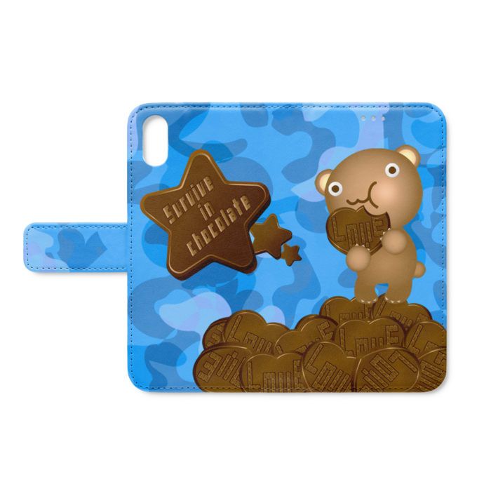 手帳型iPhoneケース - iPhone X - ストラップ穴 なし